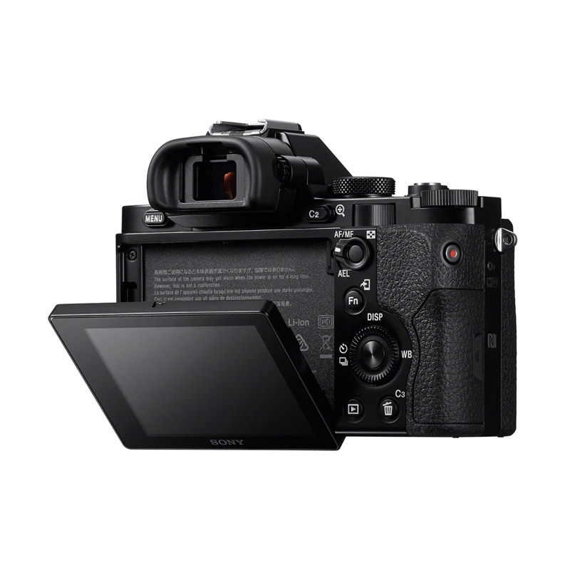 Sony Alpha 7 Hitam Kamera Mirrorless + SONY Lensa SEL FE 50mm f1.8