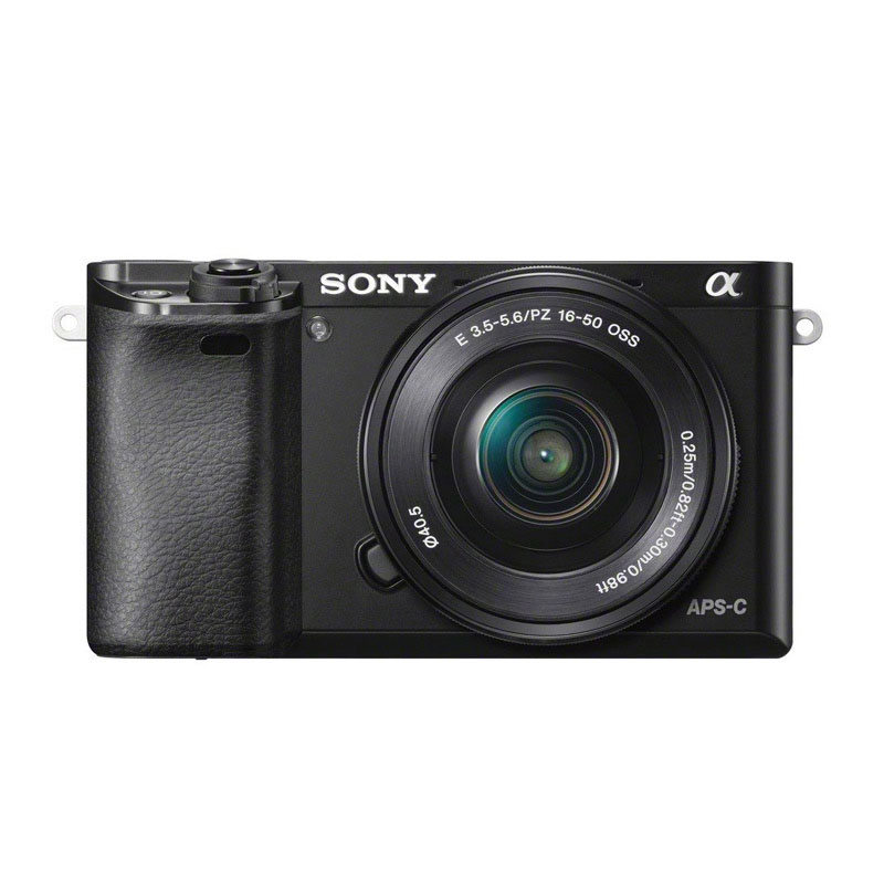 Sony Alpha ILCE-A6000 Kit 16-50mm f/3.5-5.6 OSS Black Kamera Mirrorless