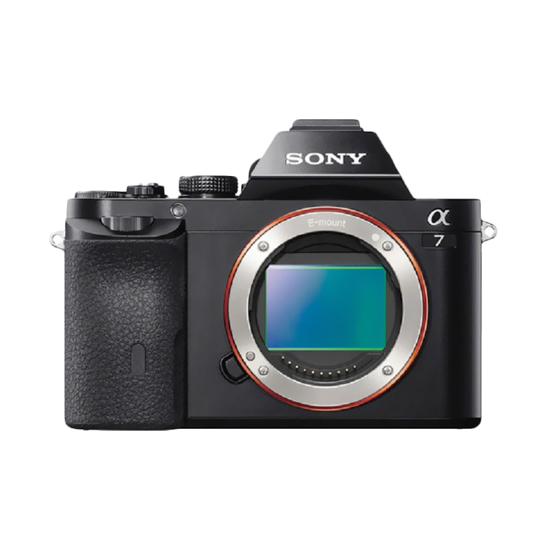 SONY Alpha A7 Digital Kamera Mirrorless - Hitam