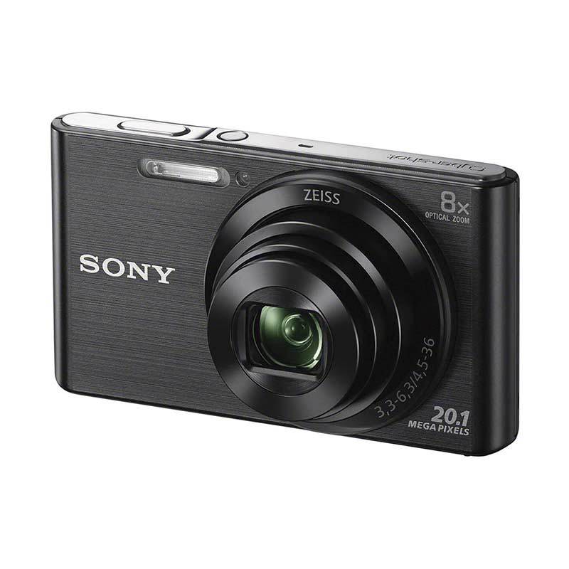 Sony Cyber-shot DSC-W830 Kamera Pocket - Black + Free Memory 8GB