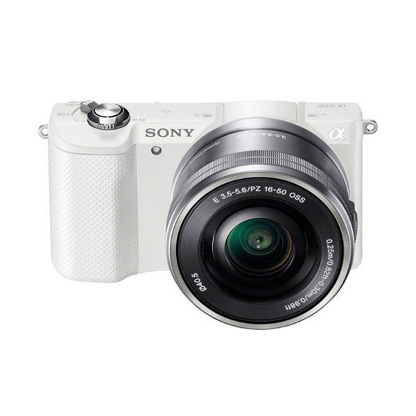 SONY ILCE 5000L White Kamera DSLR