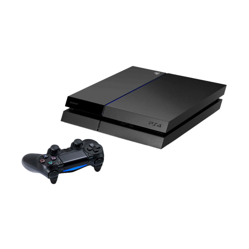 Sony Playstation 4 Original Hitam Game Console
