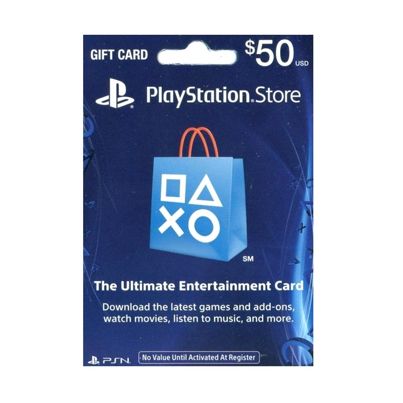 Playstation Gift Card Code 50 Dollars Ps4 Card $50 Playstation