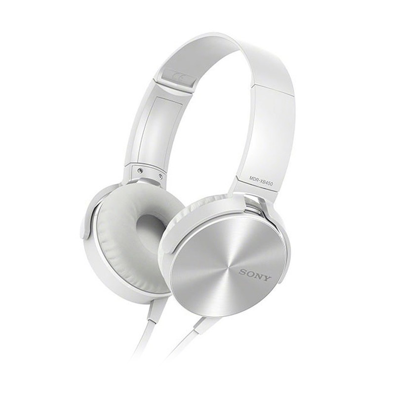Jual Sony MDRXB450AP Stereo Putih Headphone di Seller JET STORE