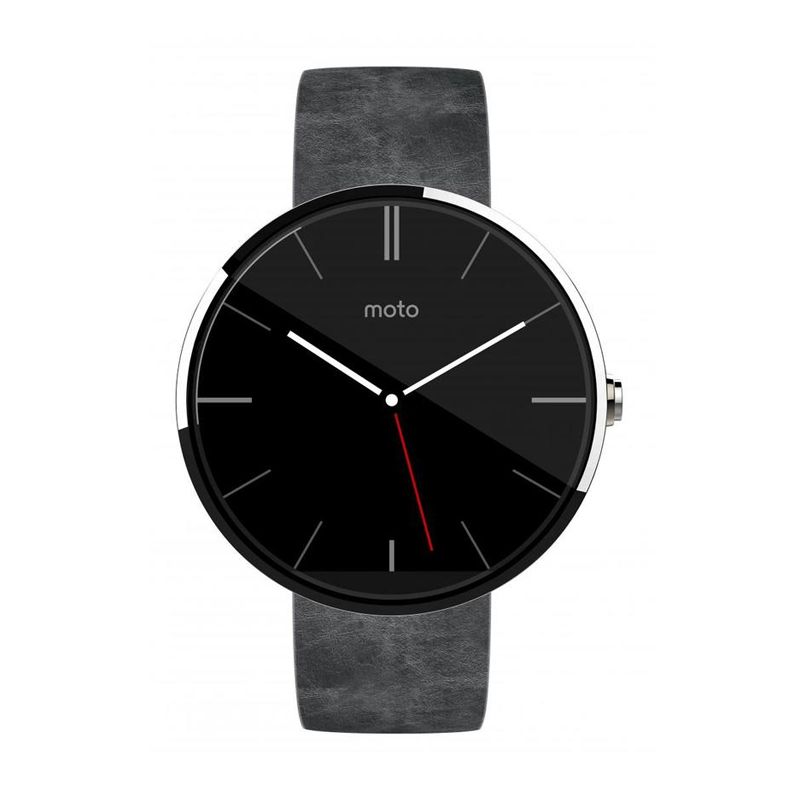 Jual Motorola Moto 360 Black Smartwatch Original Leather Online Desember 2020 Blibli