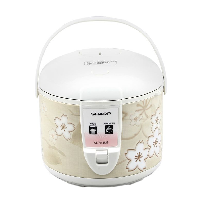 Sharp KS-R18MS-BR Rice Cooker [1.8 L] Extra diskon 7% setiap hari Extra diskon 5% setiap hari Citibank – lebih hemat 10%