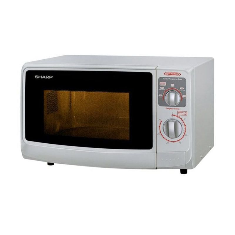 Sharp Low Watt Microwaves - R-222Y (W) - Putih Extra diskon 7