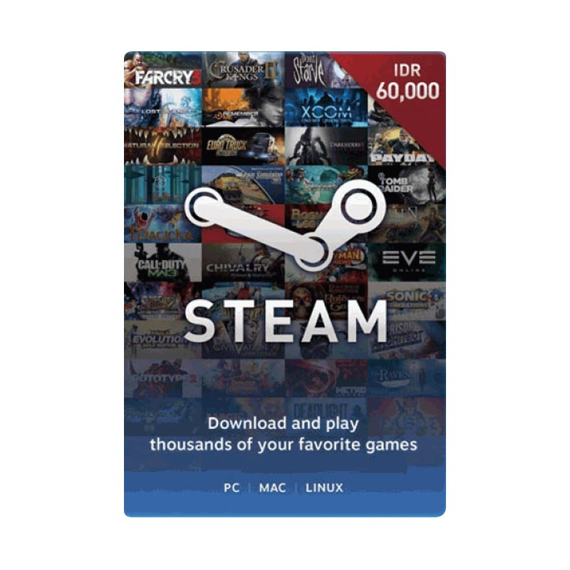 Jual Steam Wallet Code Voucher [IDR 60.000] di Seller LITTLEGAMESHOP - Kota Malang, Jawa Timur