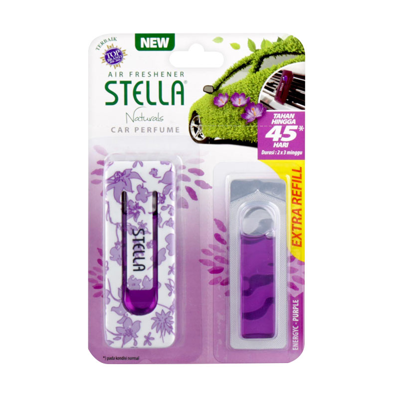 jual stella air freshener car perfume energyc purple jual stella air freshener car perfume energyc purple