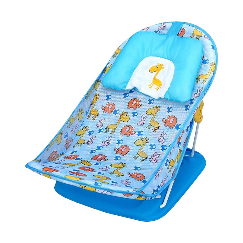 Jual Baby  Bather Sugar  Baby  Smiley Giraffe Blue Kursi  