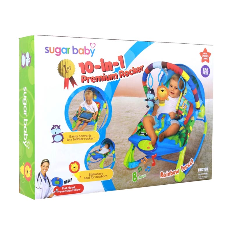 Jual Sugar Baby Premium Rocke   r rainbow forest Tempat Tidur