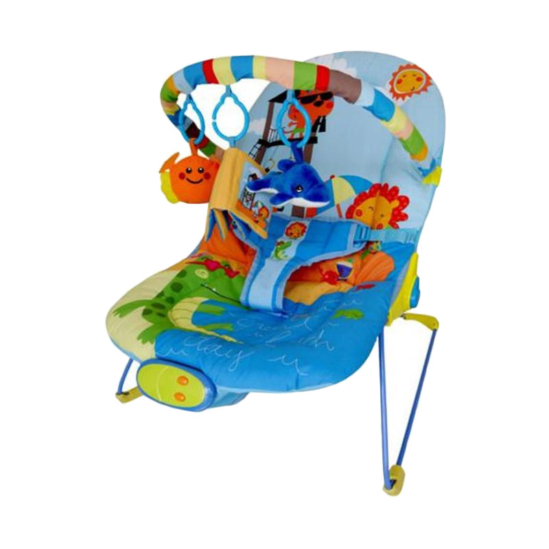 Jual Sugar Baby Bouncer 3 Recline Great Beach Day Tempat Tidur Bayi di