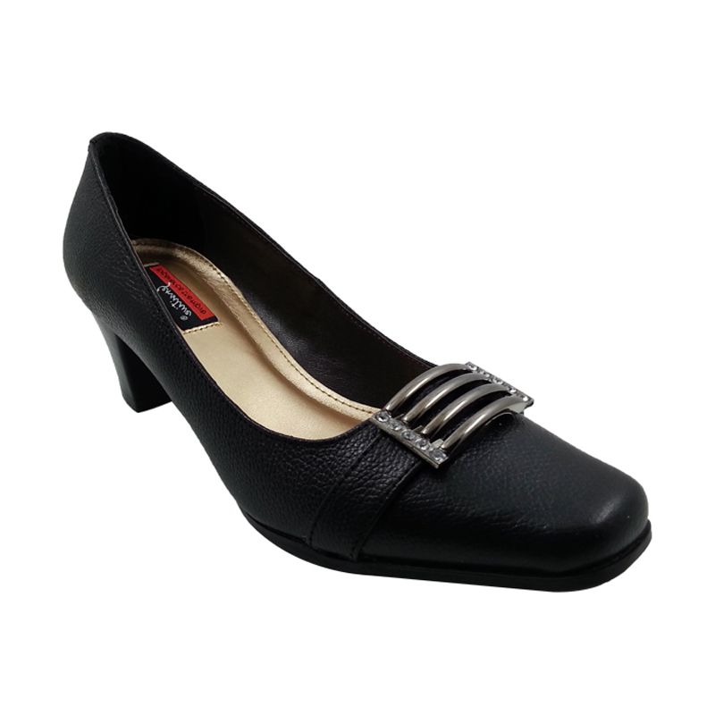 Sui Sui Monica 505 Black Sepatu Heels