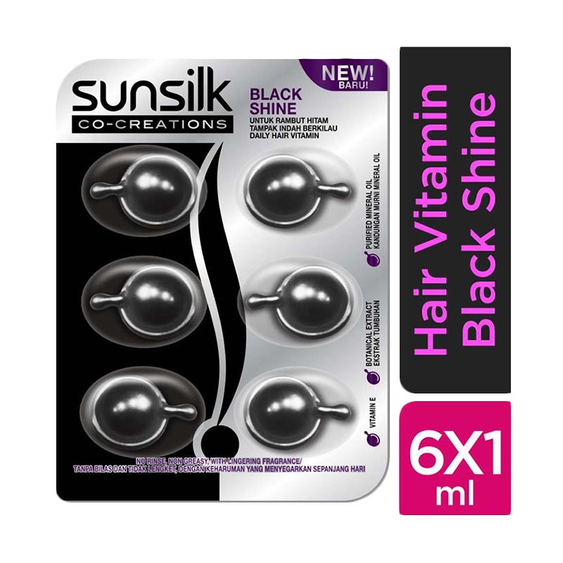 jual sunsilk vitamin black shine 1ml harga jual sunsilk vitamin black shine 1ml harga