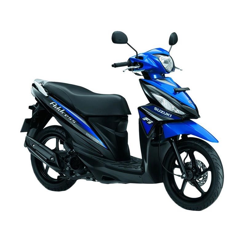 Jual Suzuki Address Fi 110 NE Metallic Medium Blue Sepeda Motor [OTR