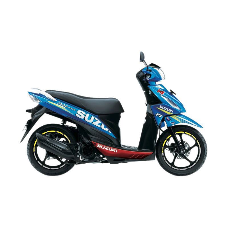 Jual Suzuki Address Fi 110 NX Biru Spesial MotoGP Sepeda 