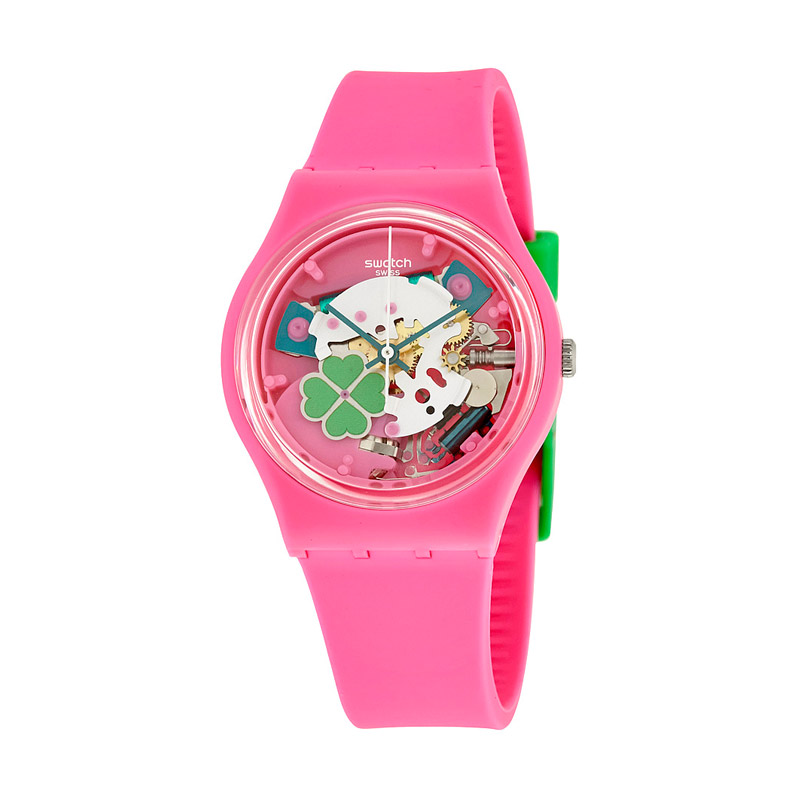 Swatch GP147 Flowerfull Jam Tangan Wanita - Pink