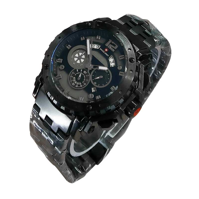 Jual Swiss Army Chrono SA X-00231 Jam Tangan Pria - Black 