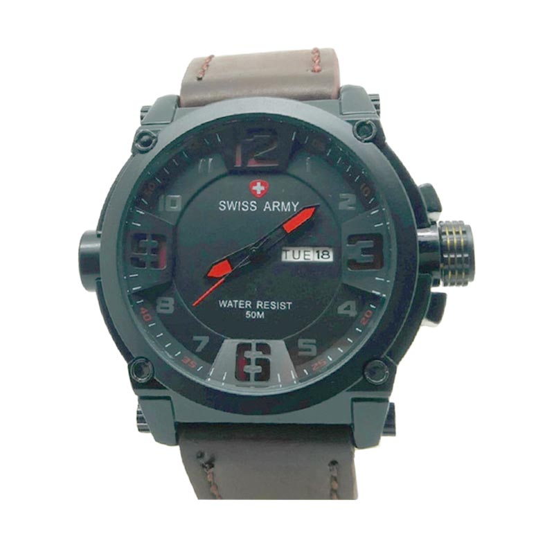 jual swiss army sa005a jam tangan pria coklat tua merah harga kualitas terjamin jual swiss army sa005a jam tangan pria coklat tua merah harga kualitas terjamin