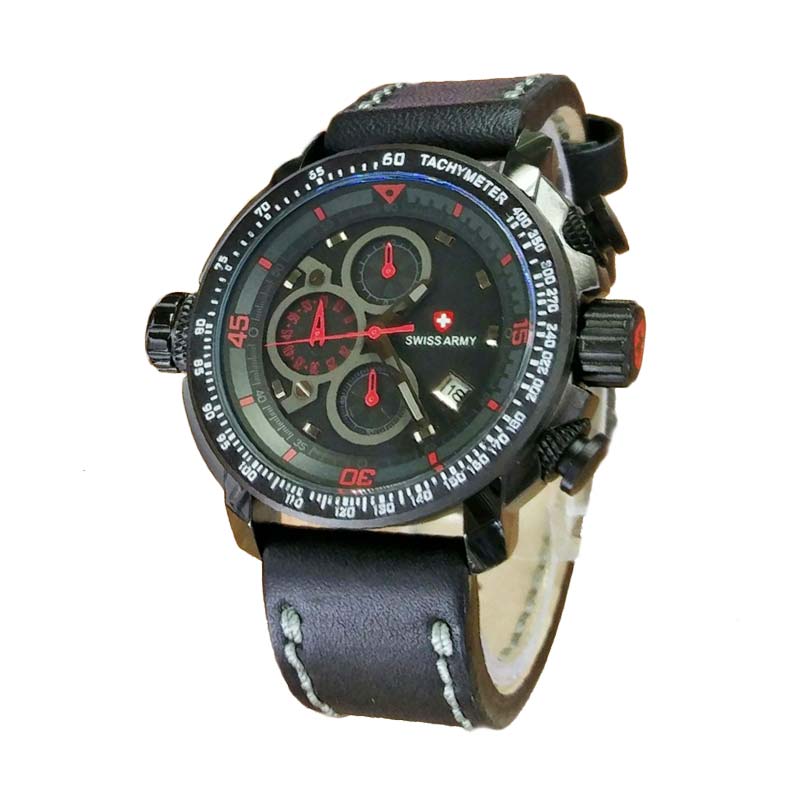 Jual Swiss army sa2267br Jam Tangan Pria - Black di Seller Star Store