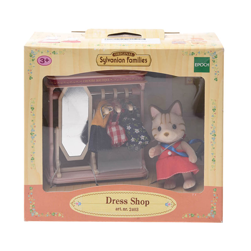 sylvanian families dress shop