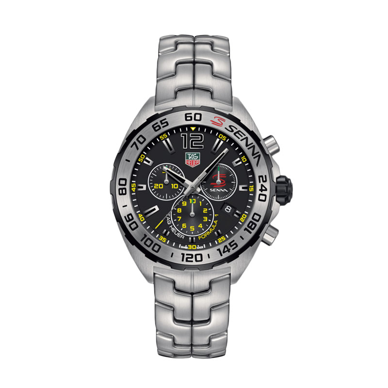 Tag Heuer Formula 1 Senna Special Edition CAZ1013.BA0883 Jam Tangan Pria - Silver