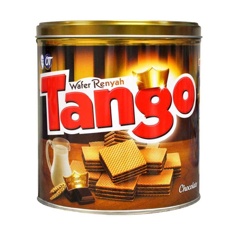 Jual Wafer Tango Cokelat Tin Biskuit [350 gr] Online