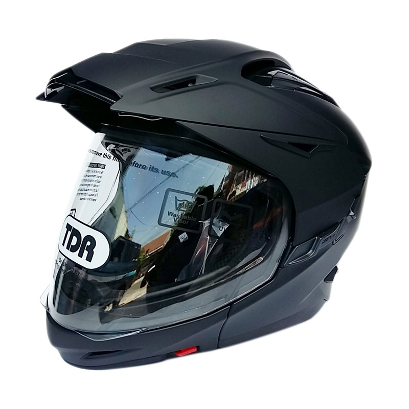 Jual Tdr Explorer Helm Full Face Hitam Doff Di Seller Almer Helmet