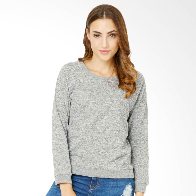The Executive 5-BLKKEY216A050 Sweater - Grey