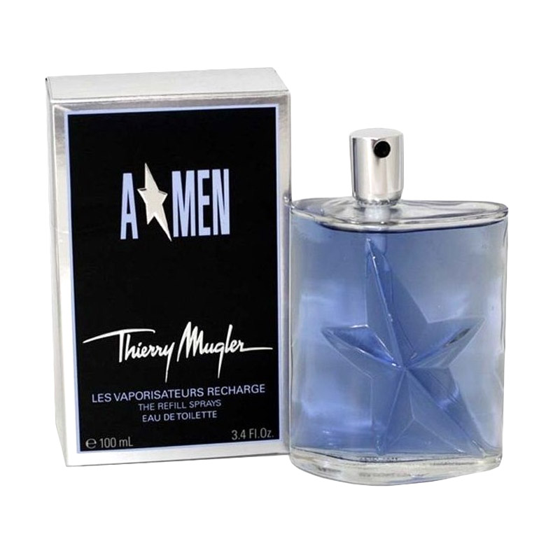 Jual Thierry Mugler A*Men Refillable Eau de Toilette EDT Parfum Pria [100 mL] di Seller Riztia