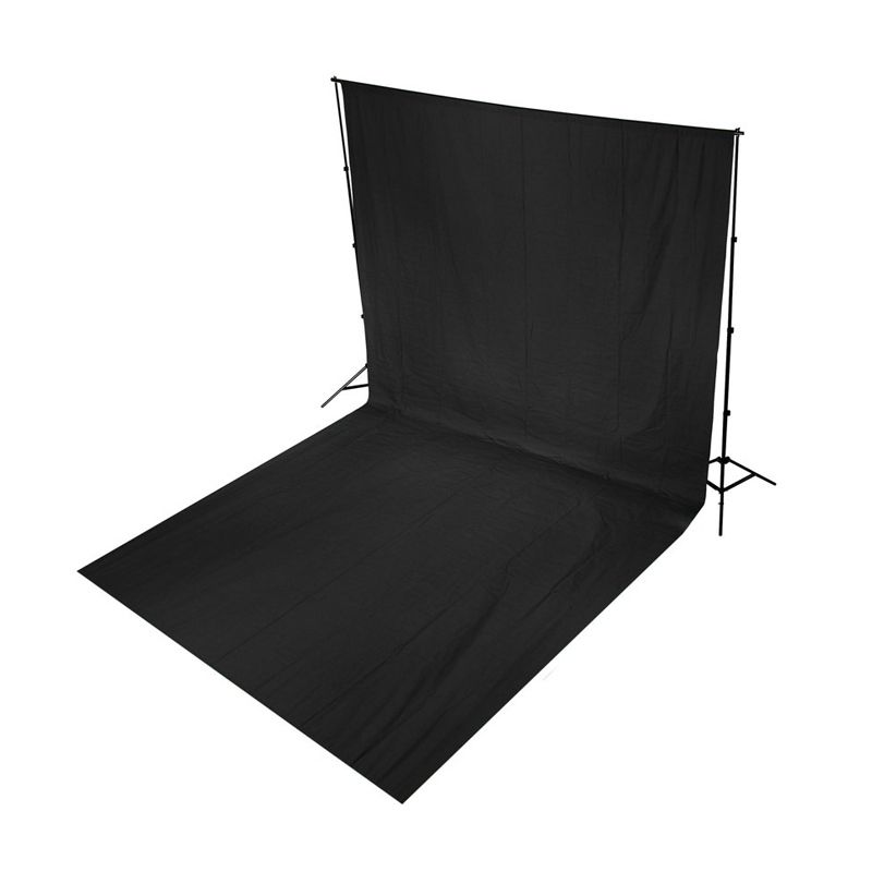 Jual Party Background Hitam Polos Studio Photo 3 6 Meter