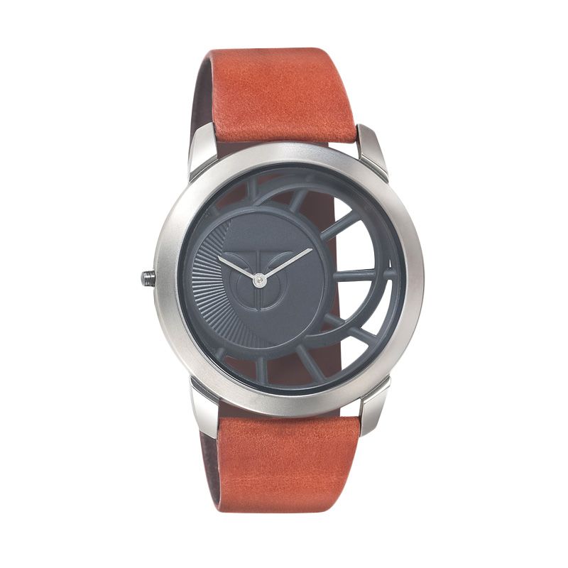 Jual Titan Ti1576Tl01 Edge Brown Jam Tangan Pria Online 