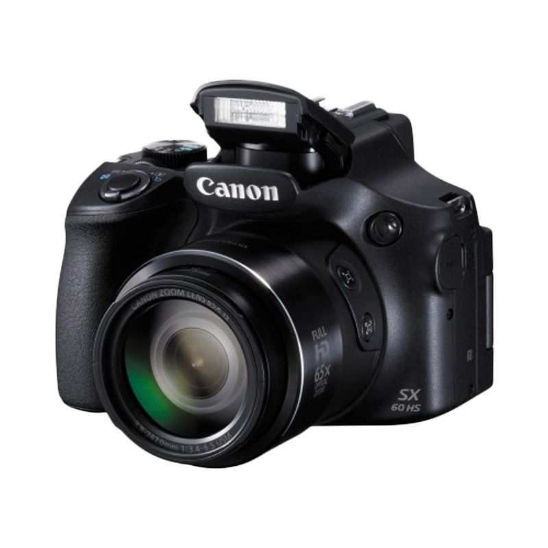 Canon Power Shot SX60 HS Hitam Kamera Pocket Extra diskon 7% setiap hari Extra diskon 5% setiap hari Citibank – lebih hemat 10%