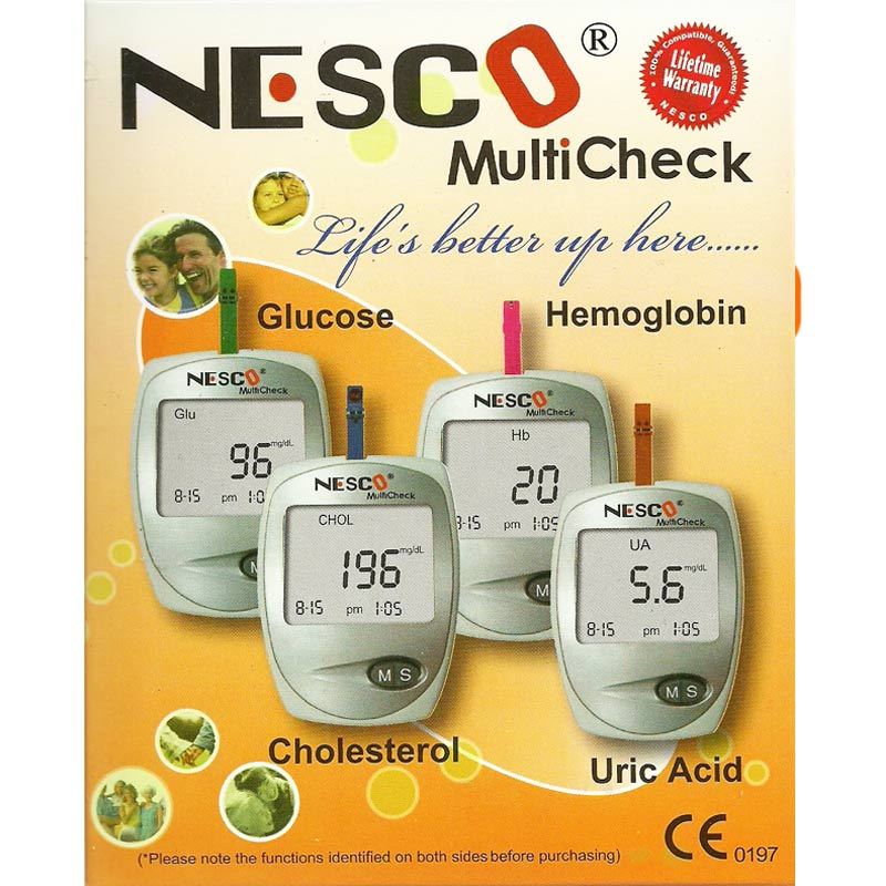 Jual Nesco Multicheck Alat Monitor Kesehatan    [Cek Gula