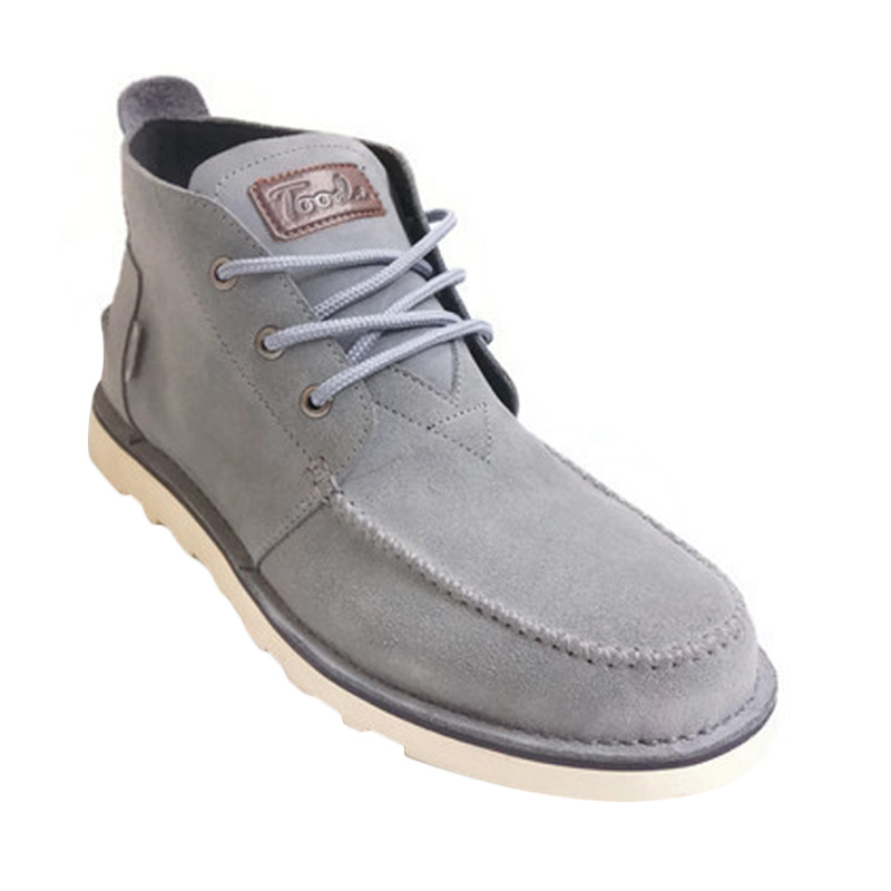 Toods Footwear Novo Mid Cut Boots - Grey