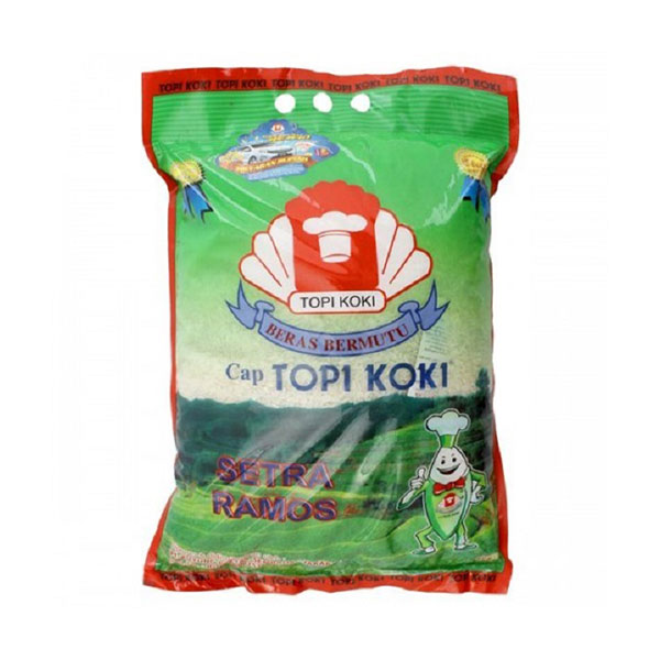 Jual Topi Koki Sentra Ramos Beras 5 kg [8995184704016 ...