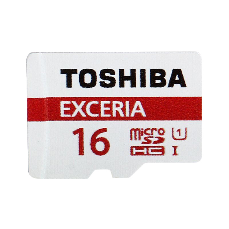 Jual Toshiba Micro SD Exceria Class 10 Memory Card [16 GB/90 Mbps