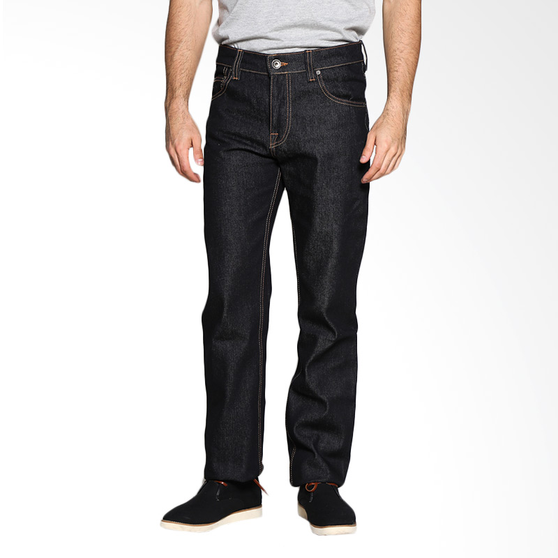 Travis Jeans Straight Fit II TRV04M00025 Celana Panjang Pria - Blueblack
