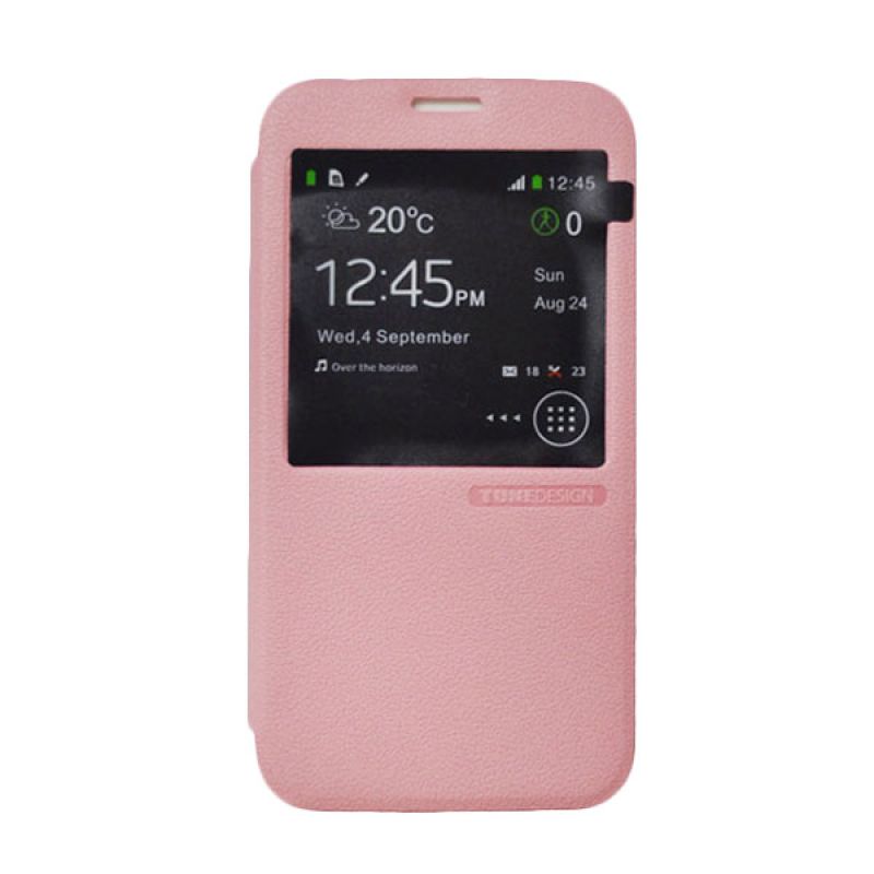 ... Flip Cover Xiaomi Redmi Note 1 - Biru Dongker - Blanja.com. undefined. Source · Casing Tunedesign FolioAir For Samsung Galaxy S5 - Pink
