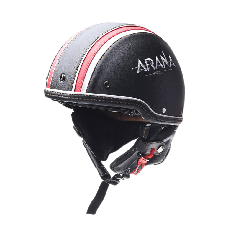 Jual Trinity Optima Produc tion Armand Maulana Helm Kulit