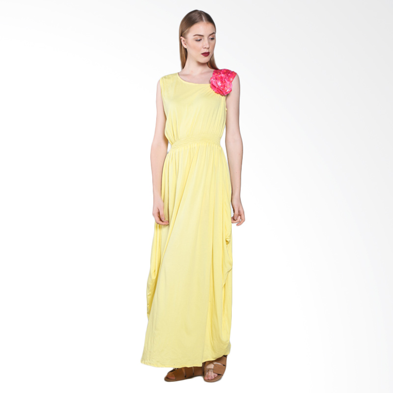 Truna Mimosa Long Dress - Yellow