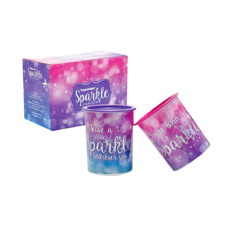 jual tupperware sparkle canister 2pcs harga jual tupperware sparkle canister 2pcs harga