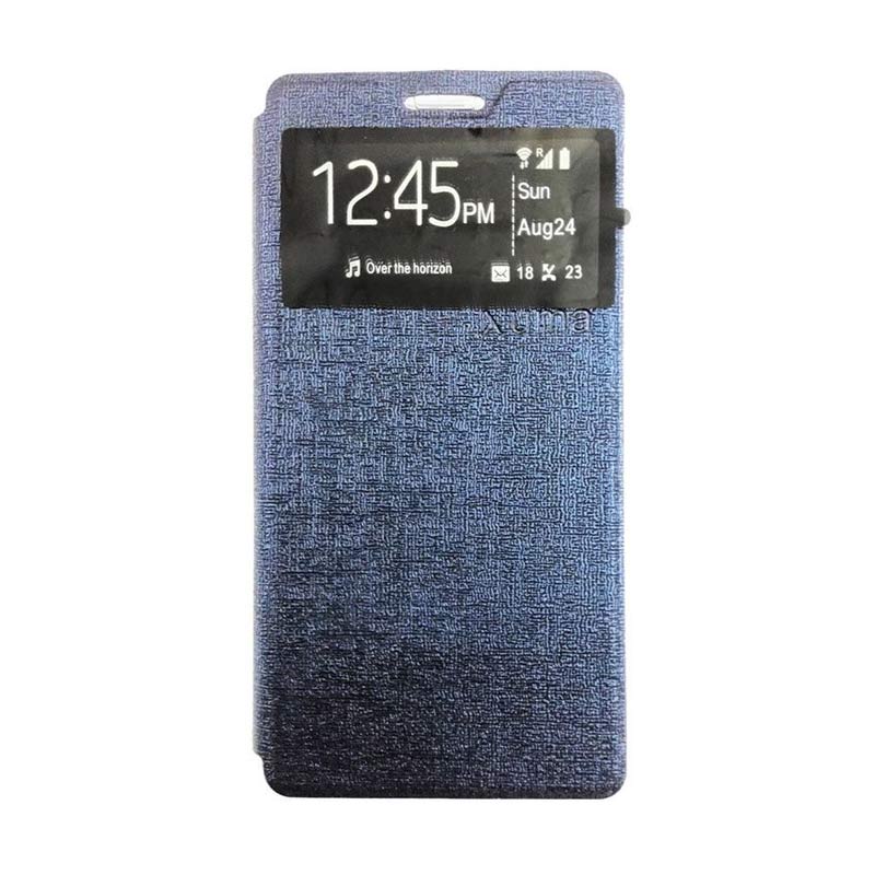 jual ume enigma biru dongker flip cover casing for oppo jual ume enigma biru dongker flip cover casing for oppo