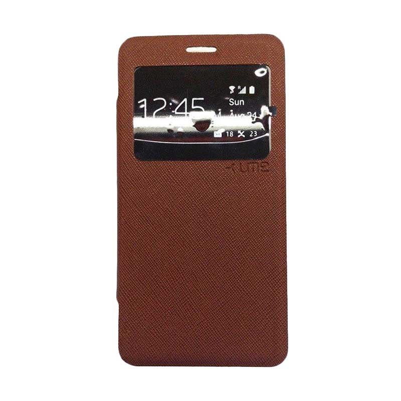 jual ume flip cover casing for asus zenfone 6 coklat jual ume flip cover casing for asus zenfone 6 coklat