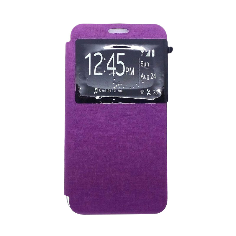 Jual Ume Flipcover Casing for Samsung J1 Ace - Ungu Online 