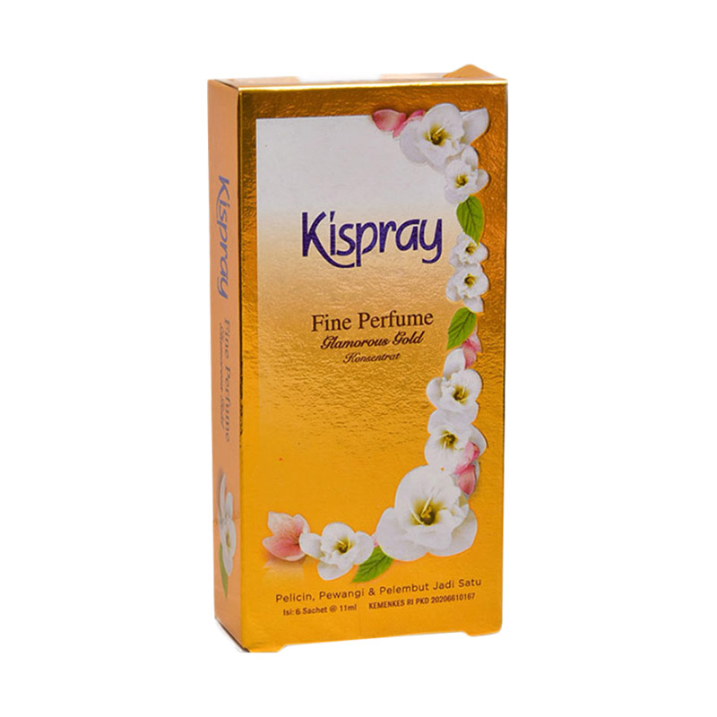 Jual KISPRAY Gold [6 x 11 mL] Online Juli 2020 | Blibli.com