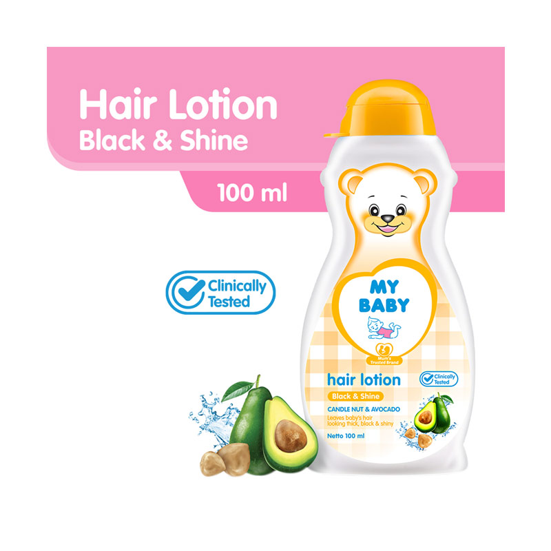 Jual My Baby Hair Lotion Black & Shine [100 mL] di Seller Tempo Store Health & Beauty Cawang
