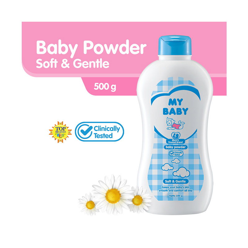 Jual My Baby Powder Soft & Gentle [500 g] Online Agustus