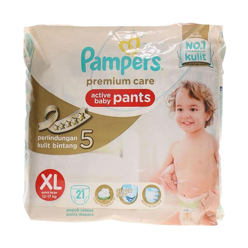 pampers premium large size