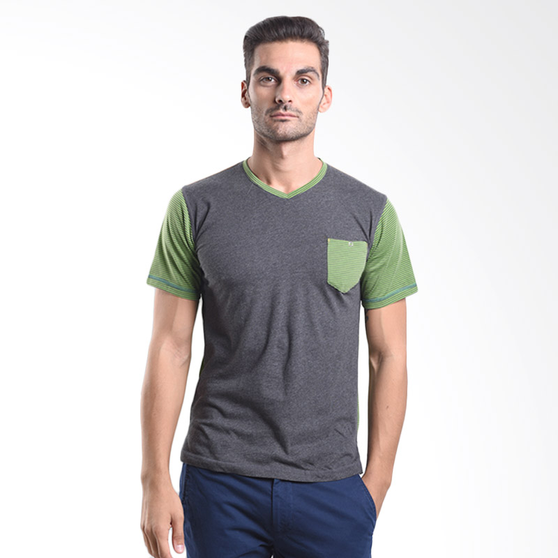 Urban Connexion Men Shirt Zeus green stripe shirt UC-M-S109 All Size Extra diskon 7% setiap hari Extra diskon 5% setiap hari Citibank – lebih hemat 10%